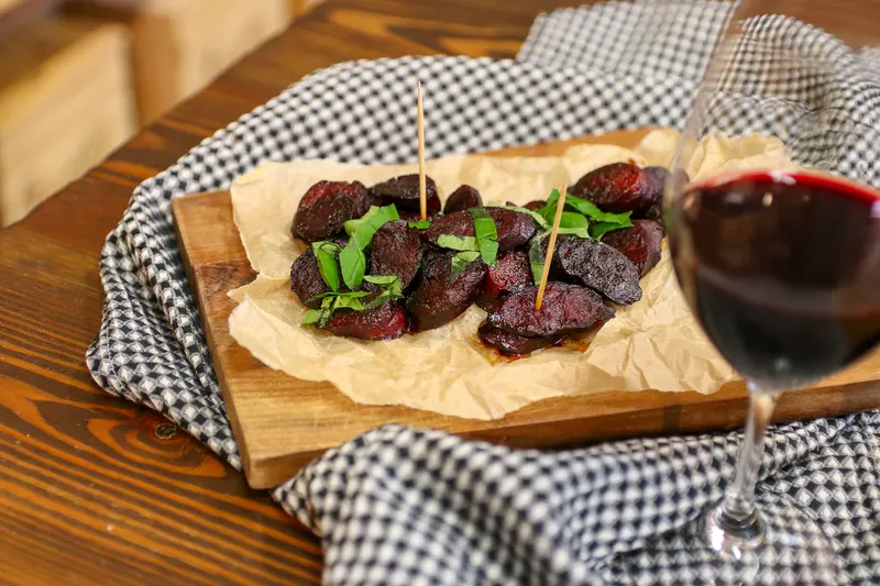 Chorizo-punaviini