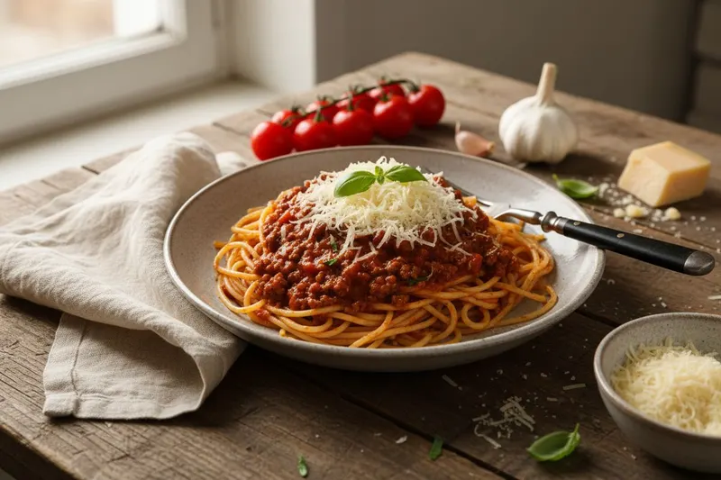 Mummon bolognese arkeen