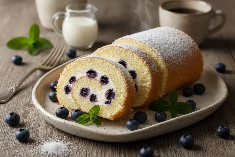 Mummon mustikkakääretorttu