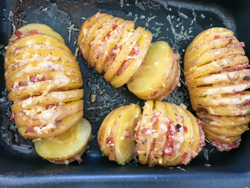 Pyttipannu Hasselback