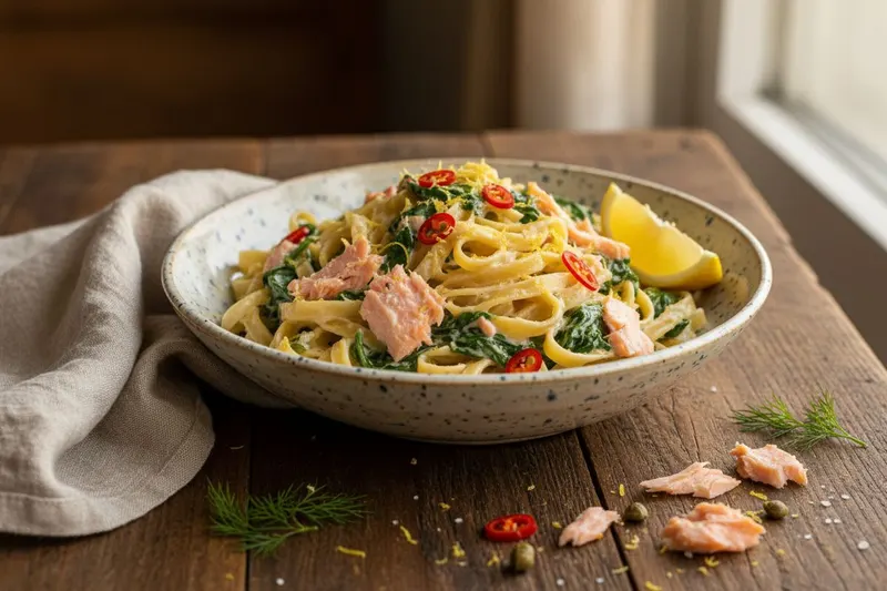 Yhden kattilan savulohipasta